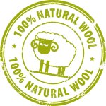 100 Natural Schaffswolle