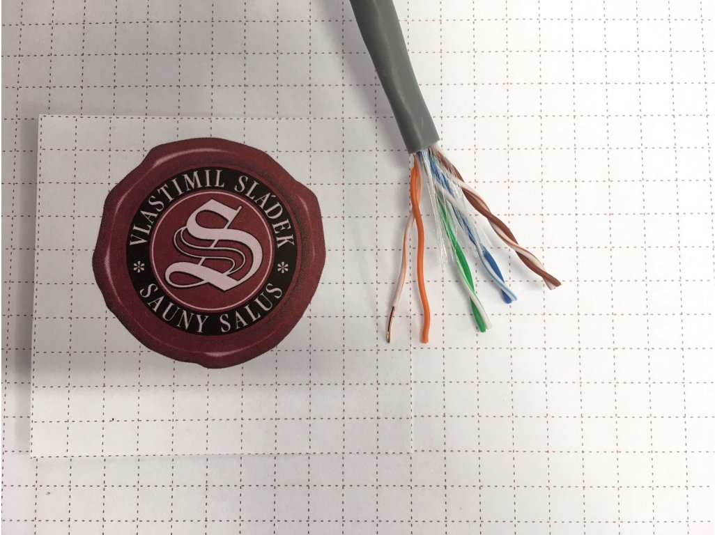 Kabel UTP Cat 5e drát