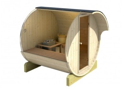 Venkovní sudova sauna 220