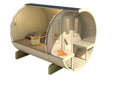 Venkovní sudova sauna 280