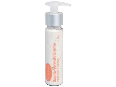 Saunový krém s meruňkovým peelingem - zvláčňující