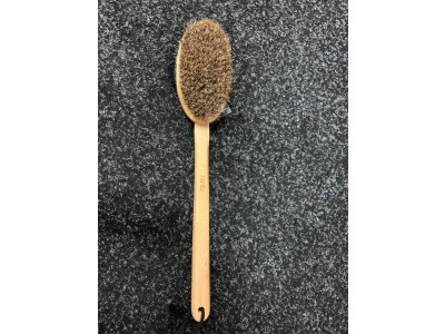 Saunový kartáč masážní - přírodní štětiny