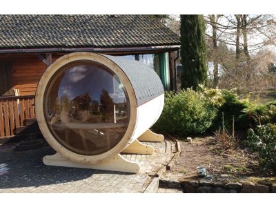Oválná zahradní sauna Discovery