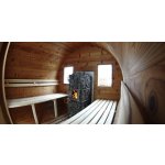 Zahradní sudová sauna Barrel