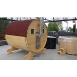 Zahradní sudová sauna