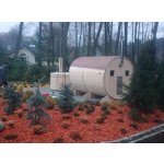 Zahradní sudová sauna