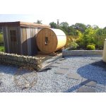 Zahradní sudová sauna