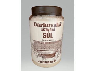 Darkovská jodobromová  sůl 1 kg – koupelová